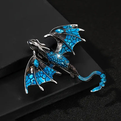 Enameled Dragon Pin