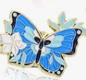 Enameled Pins - Eclipse of Lunar Moths