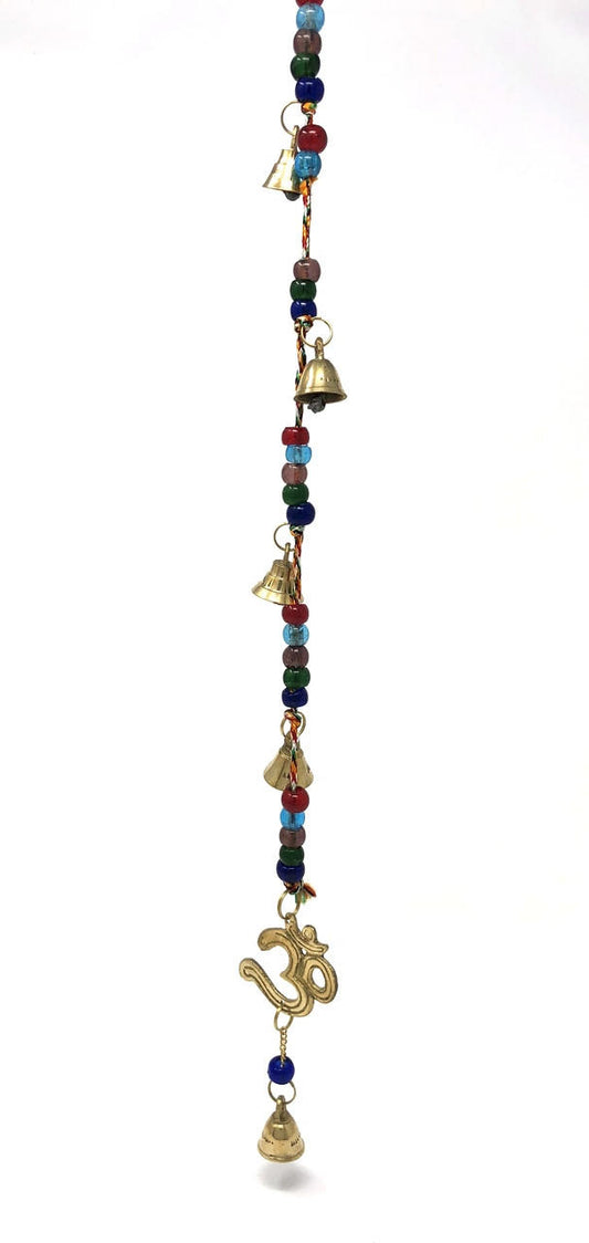 Wind Chime, Brass on String with Om