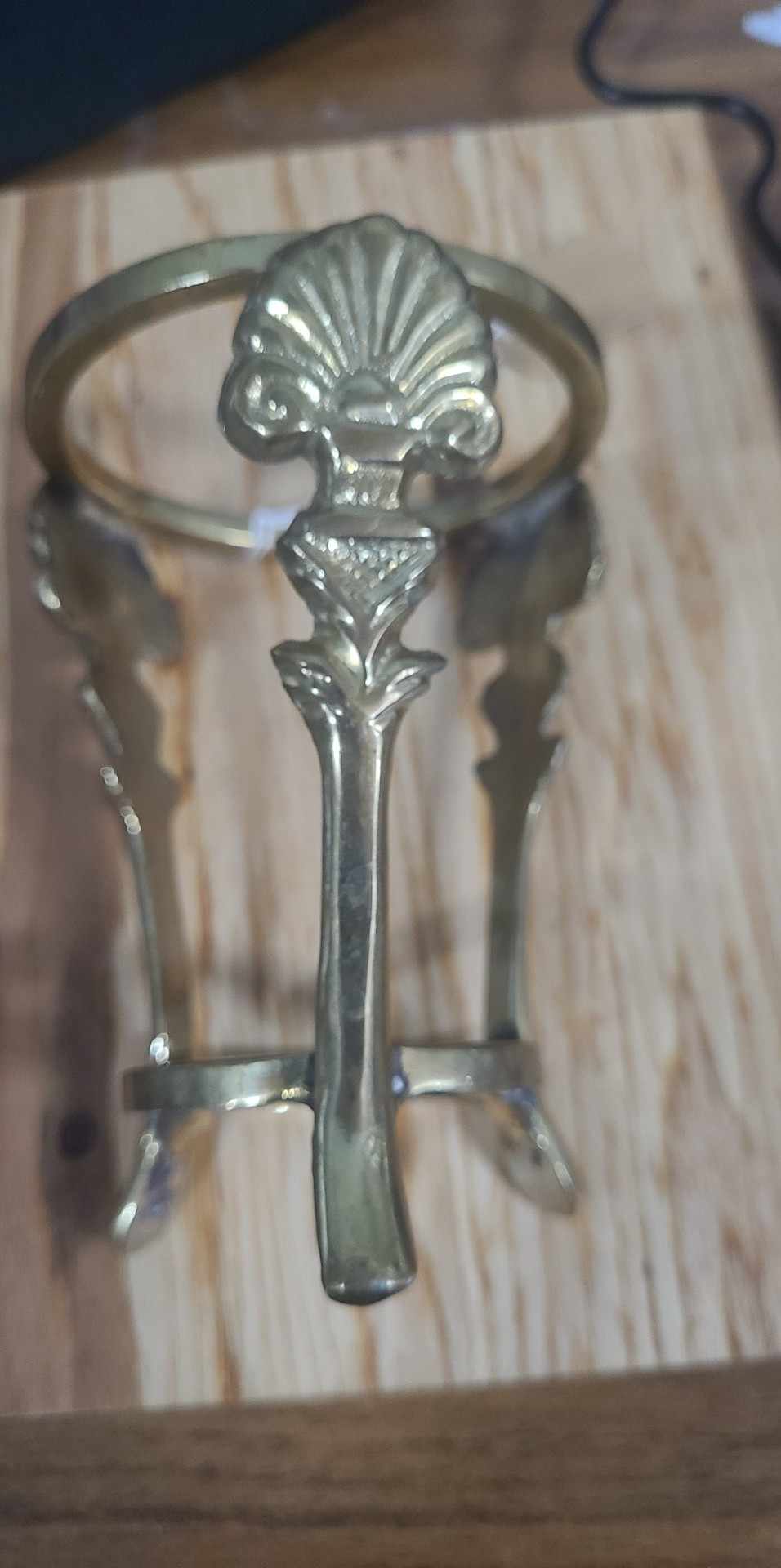 Decorative Brass Candle Stand, 5 Inch