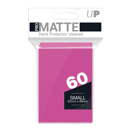 Ultra Pro Matte Sleeves - (60 count - 62x89mm) - Various Colors