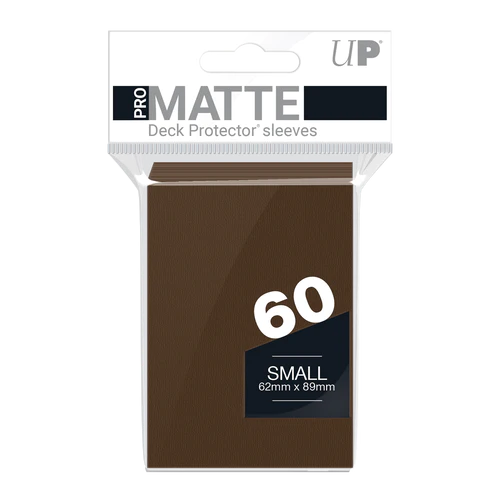 Ultra Pro Matte Sleeves - (60 count - 62x89mm) - Various Colors