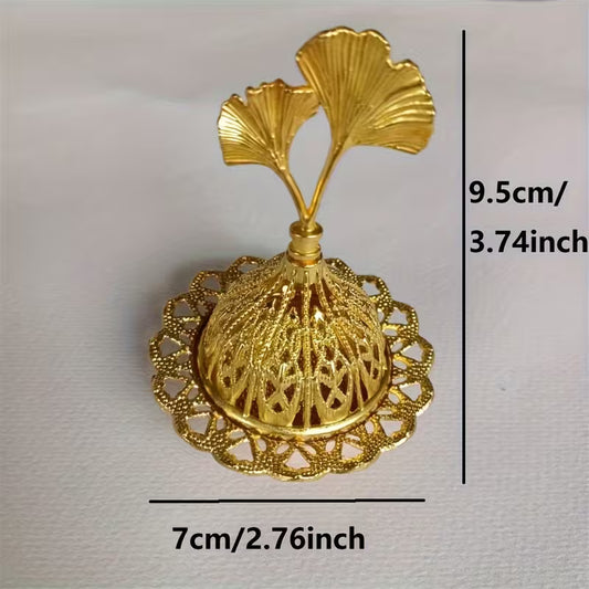 Metal Incense Burner Leaves
