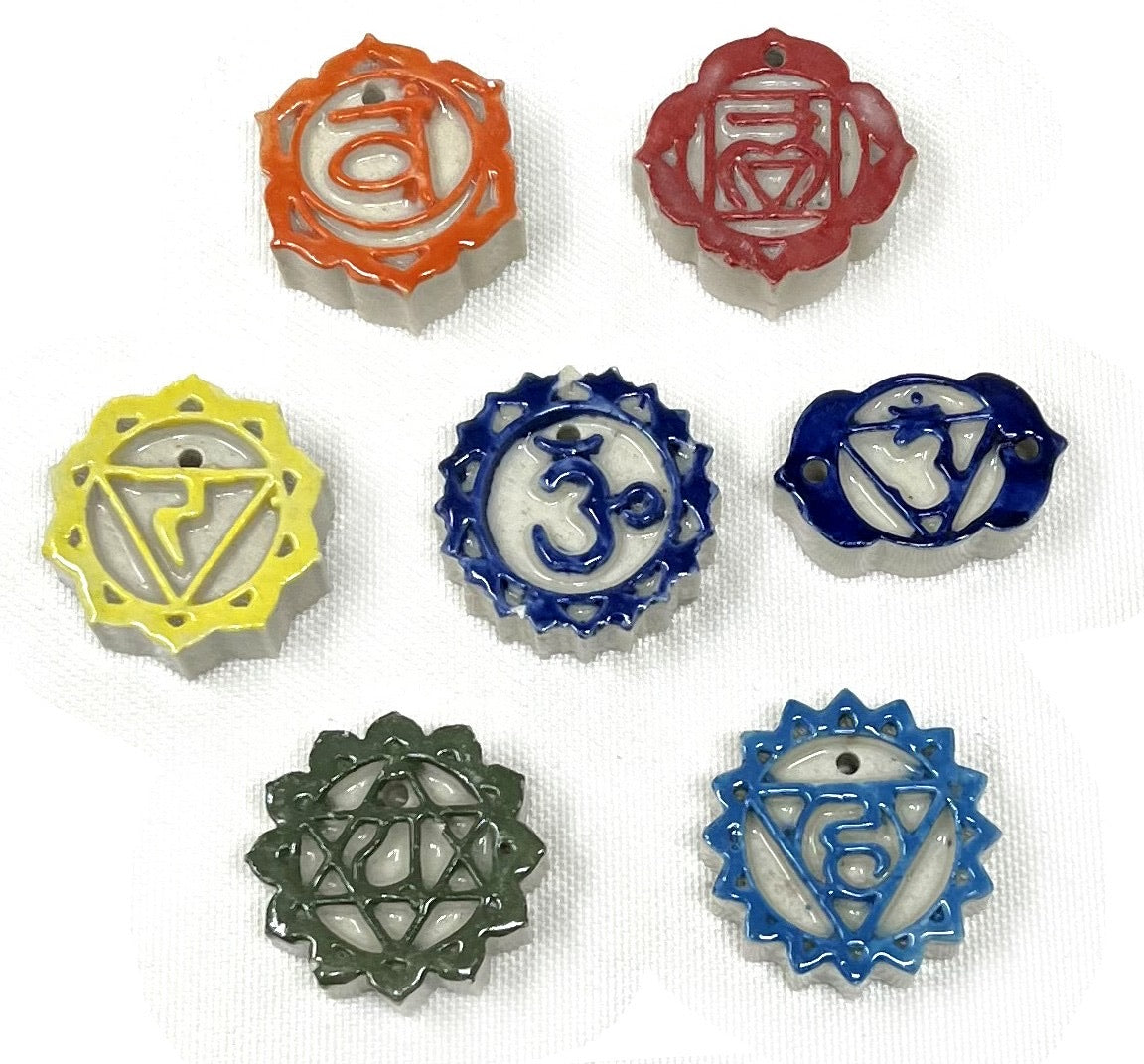 Burner, Chakra Ceramic Stick Holder