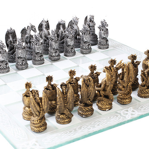 Chess Set - DRAGON KINGDOM