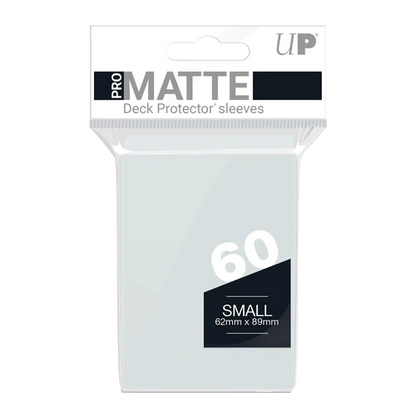 Ultra Pro Matte Sleeves - (60 count - 62x89mm) - Various Colors