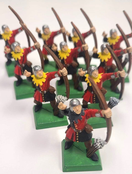 Warhammer Assembled and Painted Figurines - Archers Regiment Empire Cities