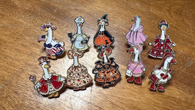 Goose Day Palooza, pins and such