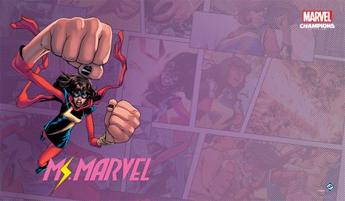 Playmat, Marvel Champions LCG: Ms. Marvel