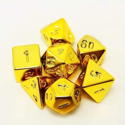 Dice Sets - Solid Colors - full set of 7 dice