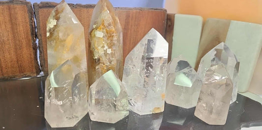 Shaped Gemstone Tower and Obelisks