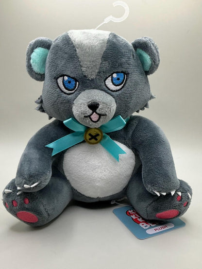 Kuma Kuma Kuma Bear Anime Plush 7” Gray/Blue