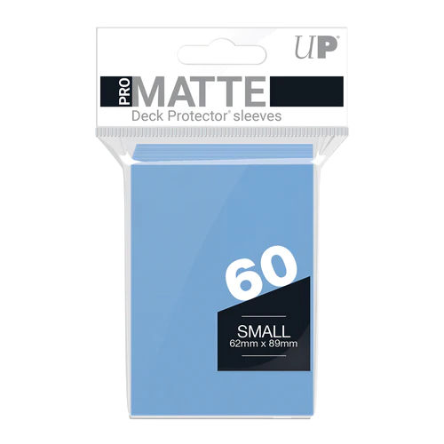 Ultra Pro Matte Sleeves - (60 count - 62x89mm) - Various Colors