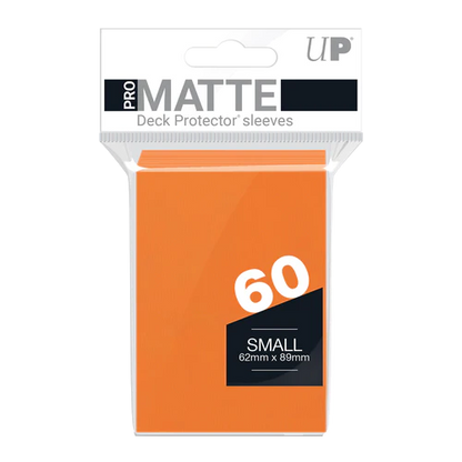 Ultra Pro Matte Sleeves - (60 count - 62x89mm) - Various Colors