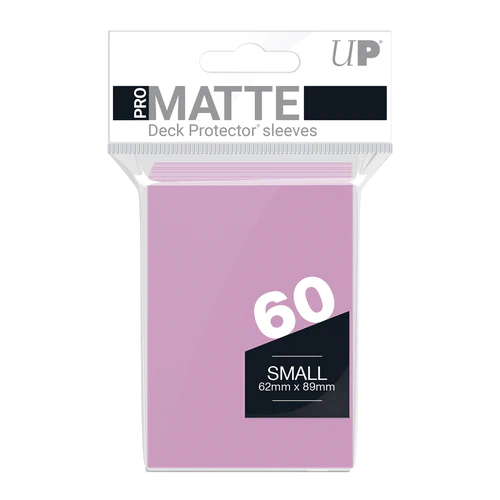 Ultra Pro Matte Sleeves - (60 count - 62x89mm) - Various Colors