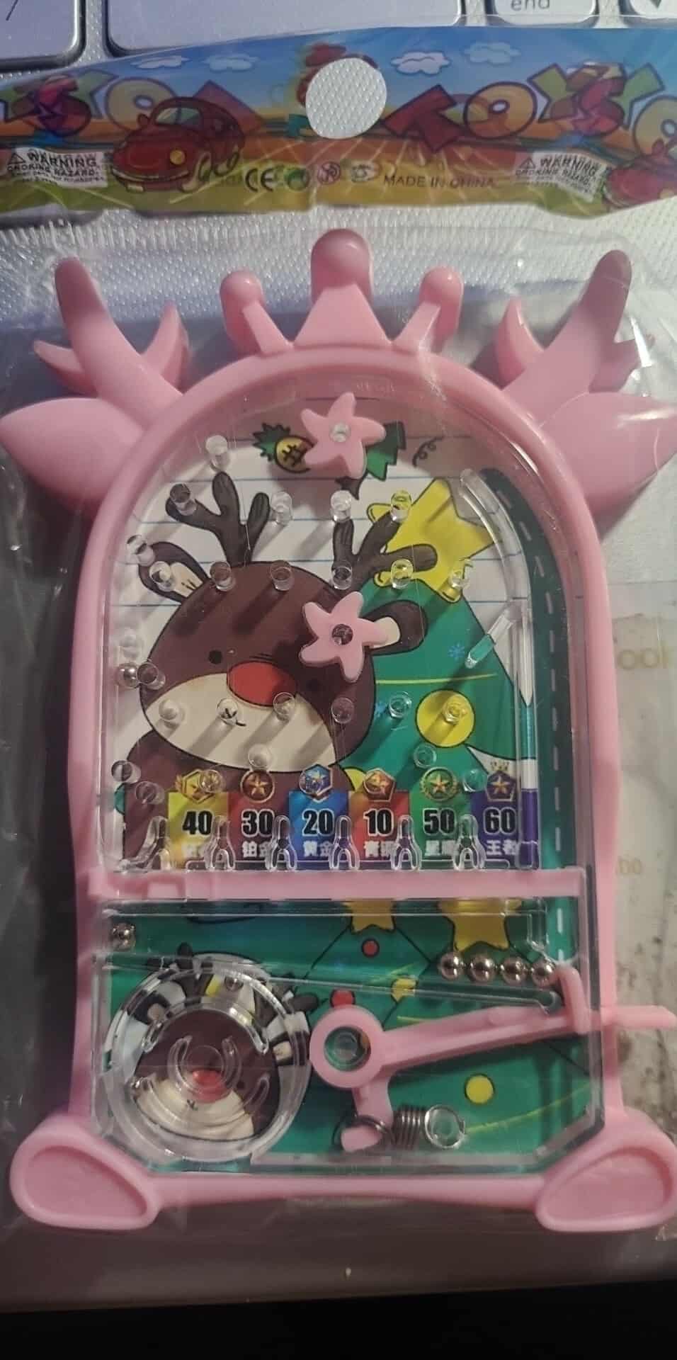 Handheld maze pinball board games