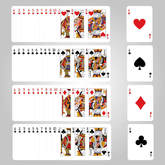 Standard Poker playing cards - 54cards
