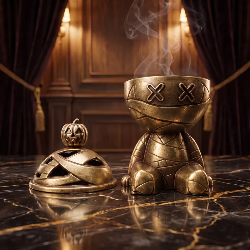 Metal cone Incense Burners