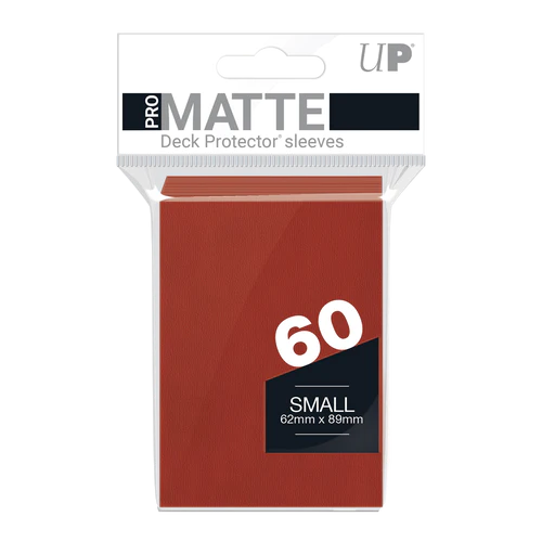 Ultra Pro Matte Sleeves - (60 count - 62x89mm) - Various Colors