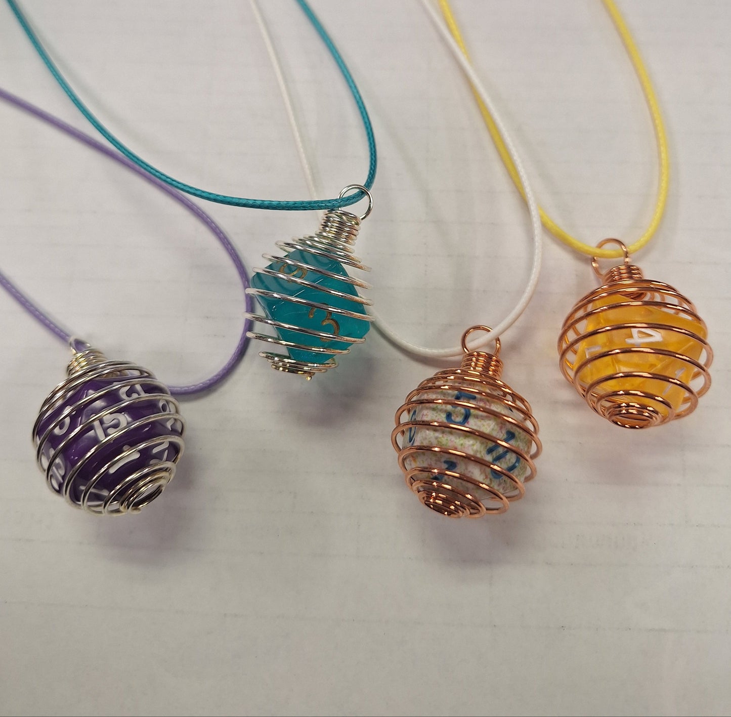 Necklace, Die in Cage