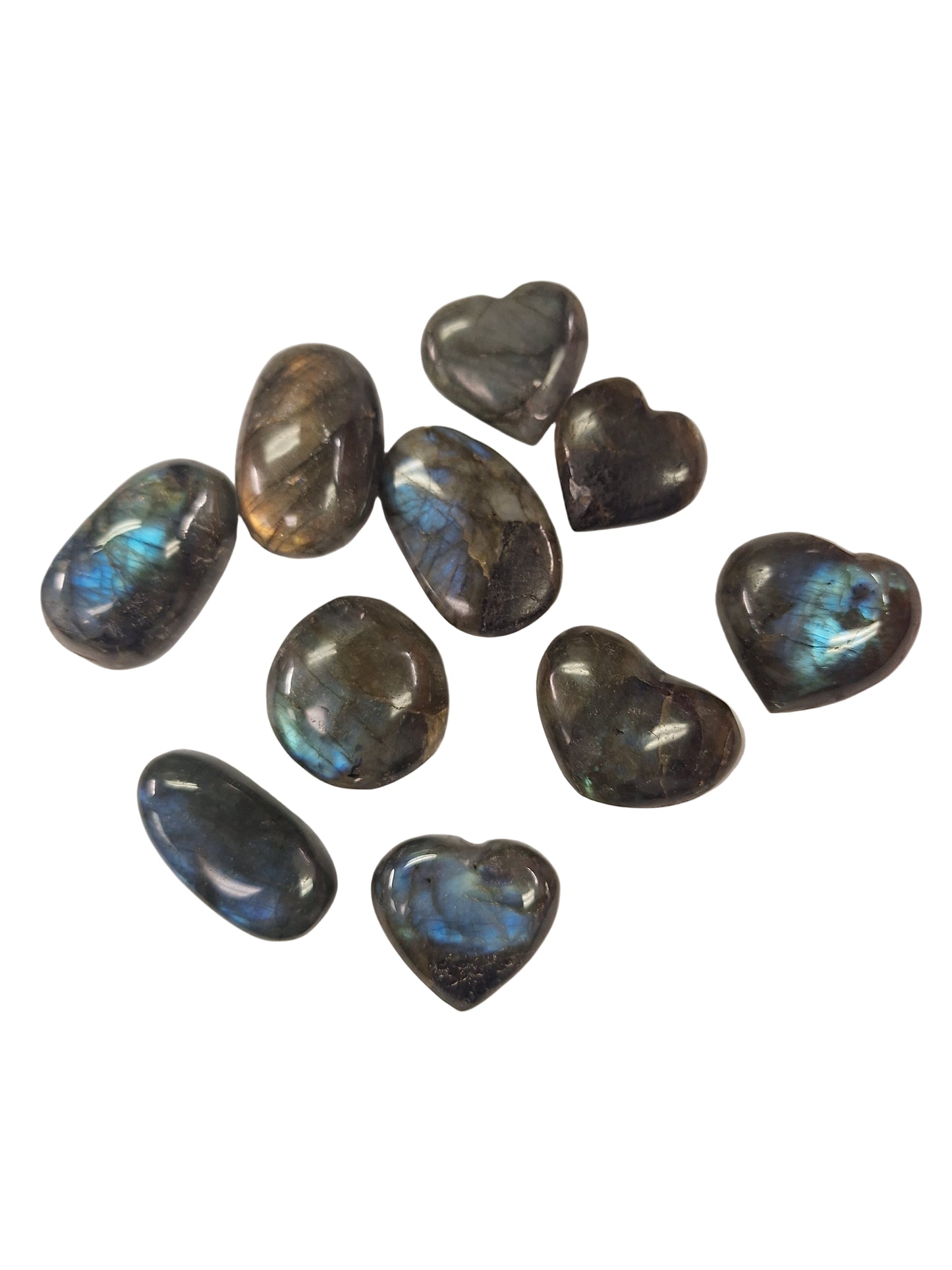 Polished Labradorite, Shapes
