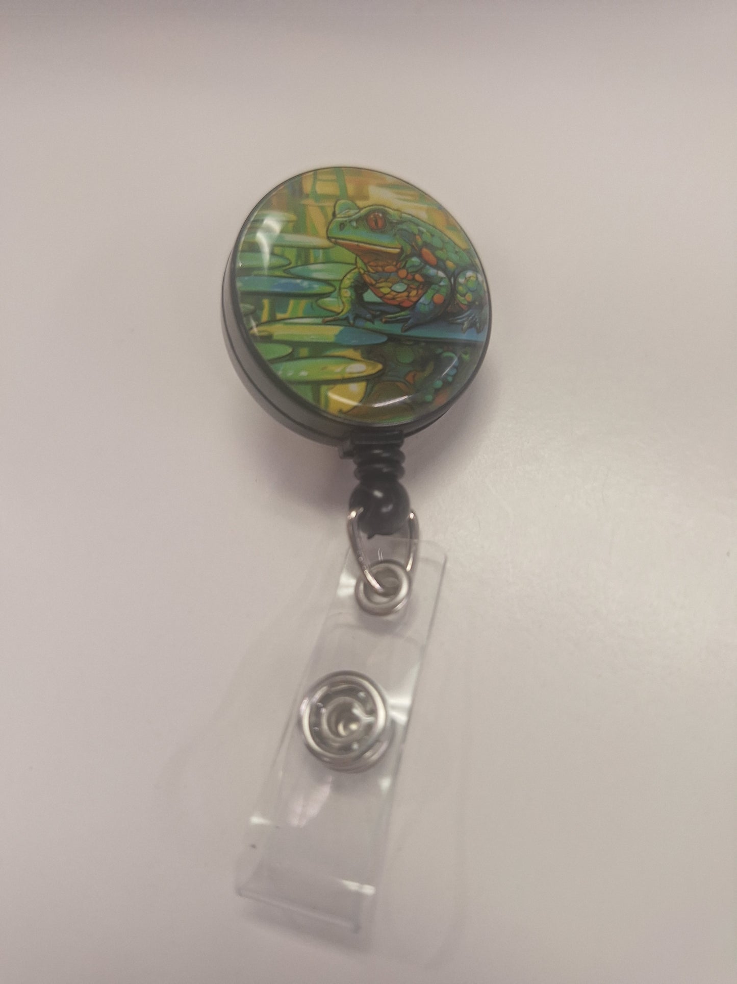 Badge Holder, Frog