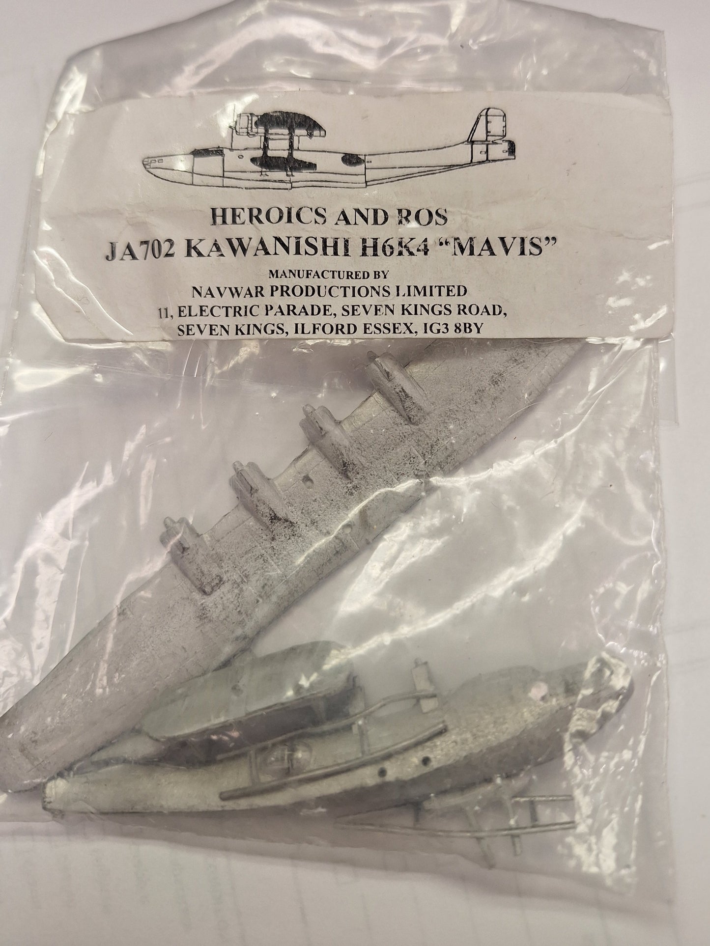 Miniature JA702 Kawanishi H6K4 “Mavis”