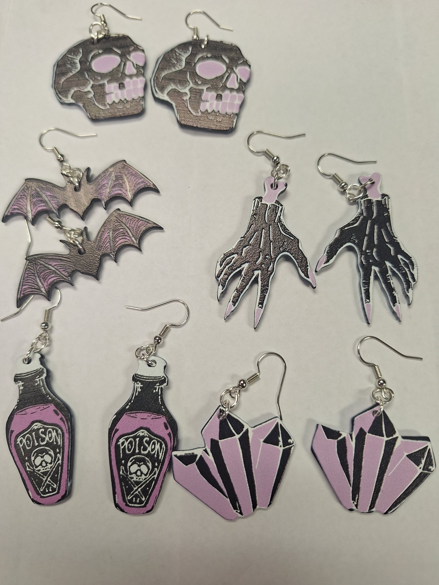 Earrings Witchy Theme