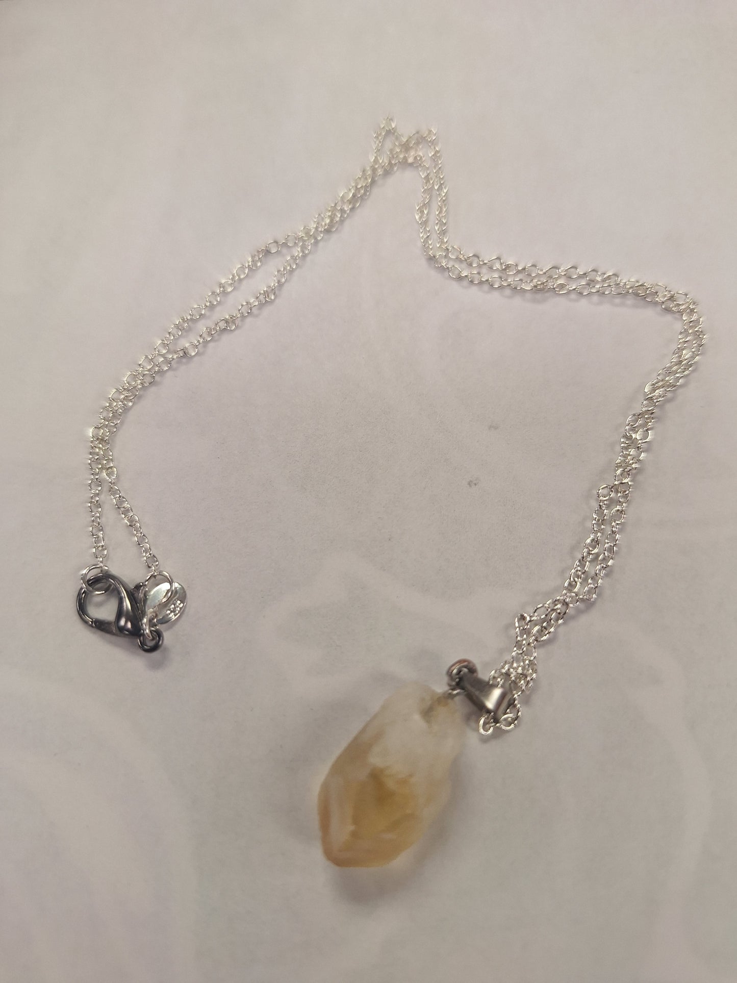 Necklace, Citrine Point