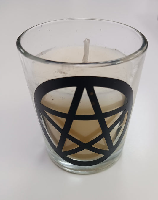 Spell Candles, Altar Candles Pentacle Mystic Moondust Robin Snyder