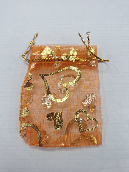 Organza Bags Assorted, Printed