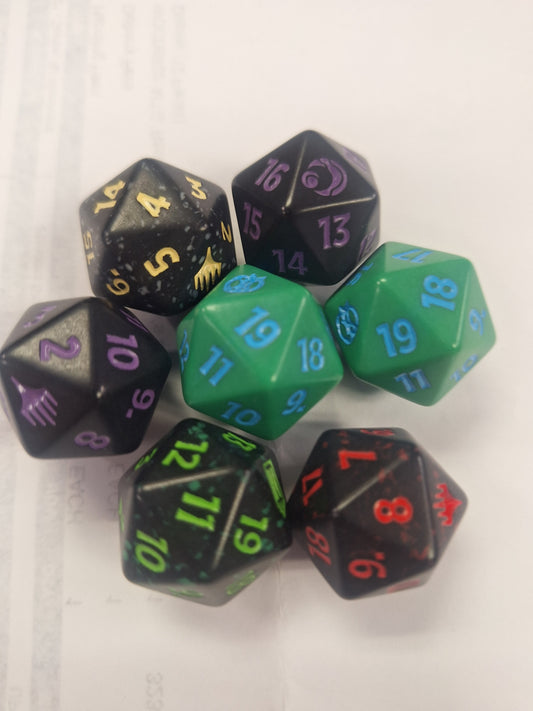 Random MTG Spindown Die,  single