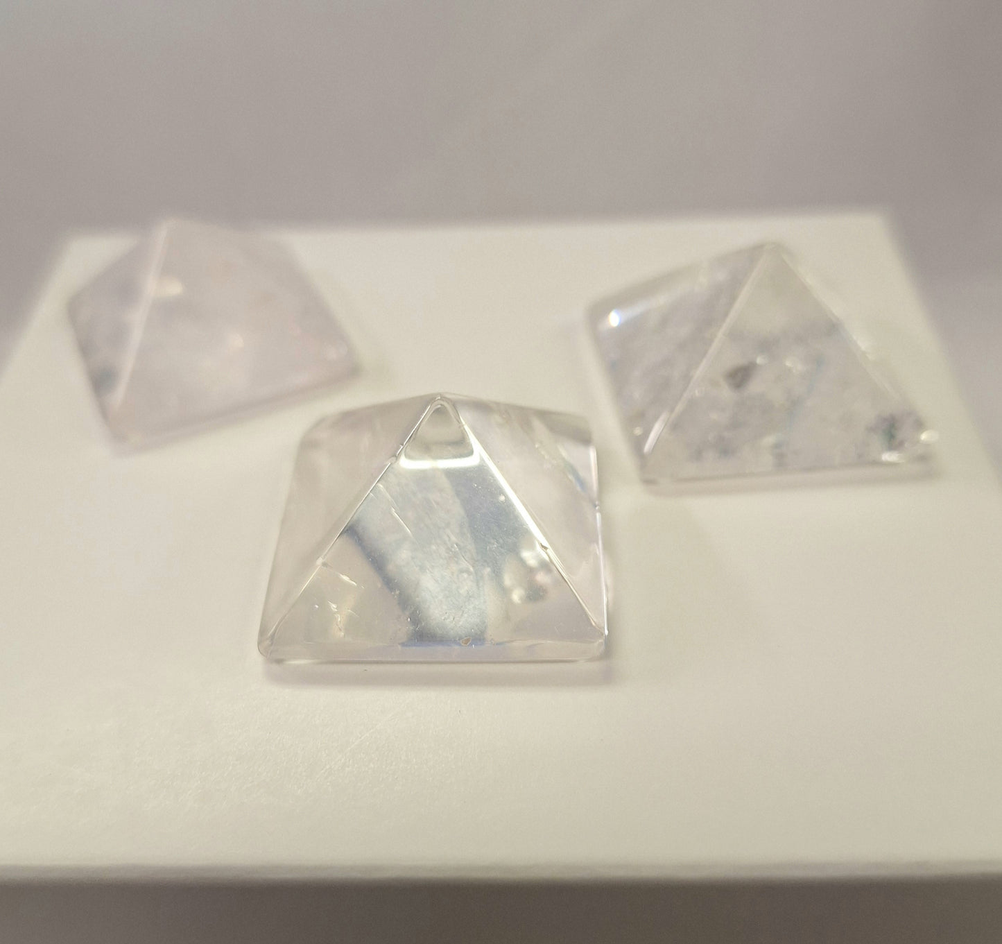 Clear Quartz Pyramids