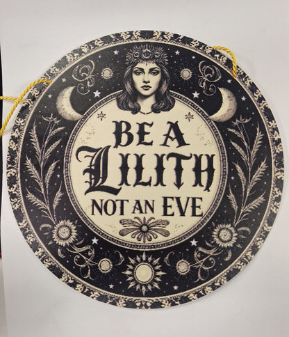 Metal Signs Round Various Goddess
