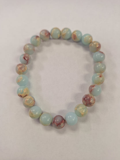 Gemstone Bracelets in 8mm round beads