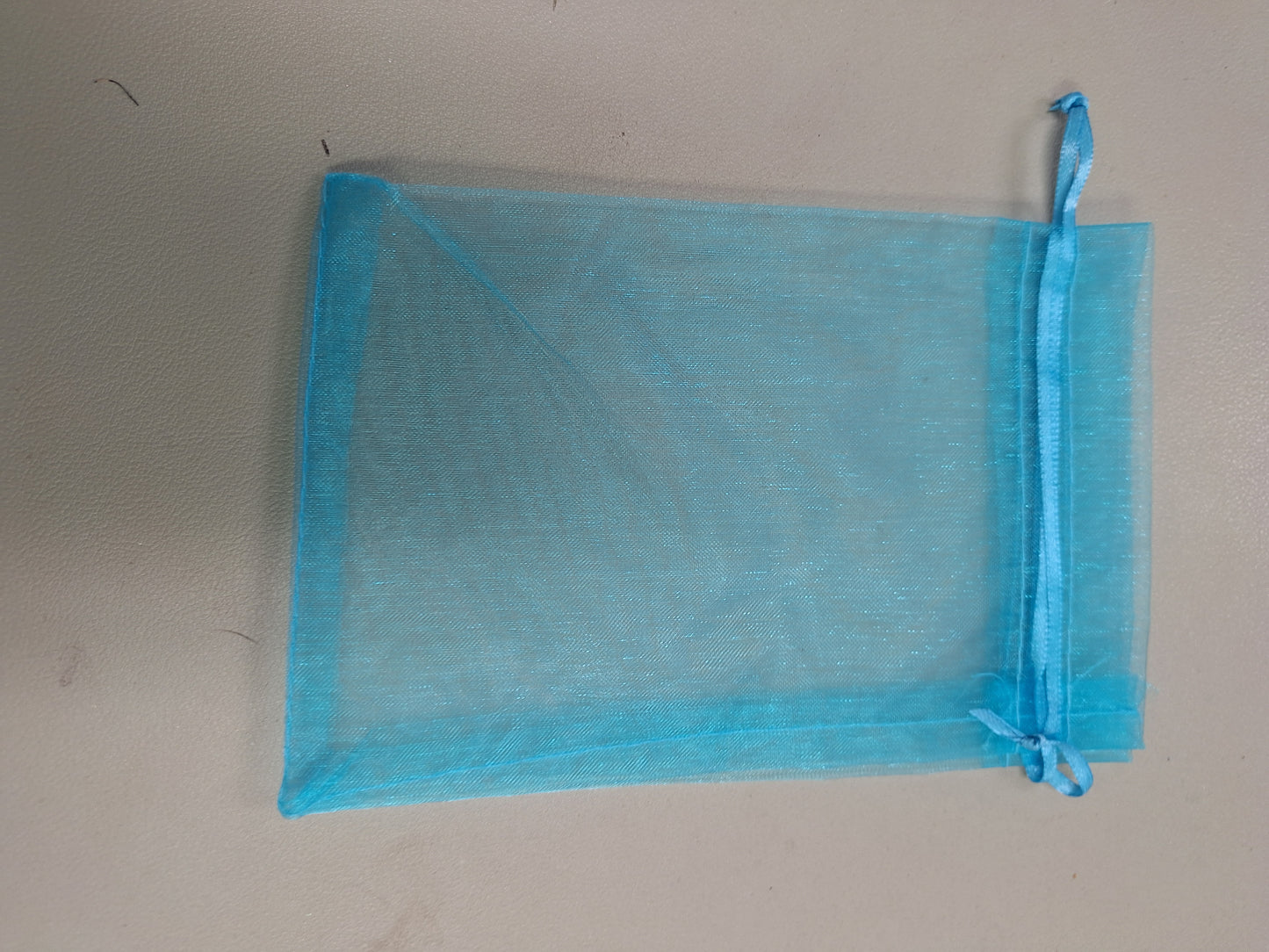 Organza Bag, Sky Blue 4.5 x 6.5