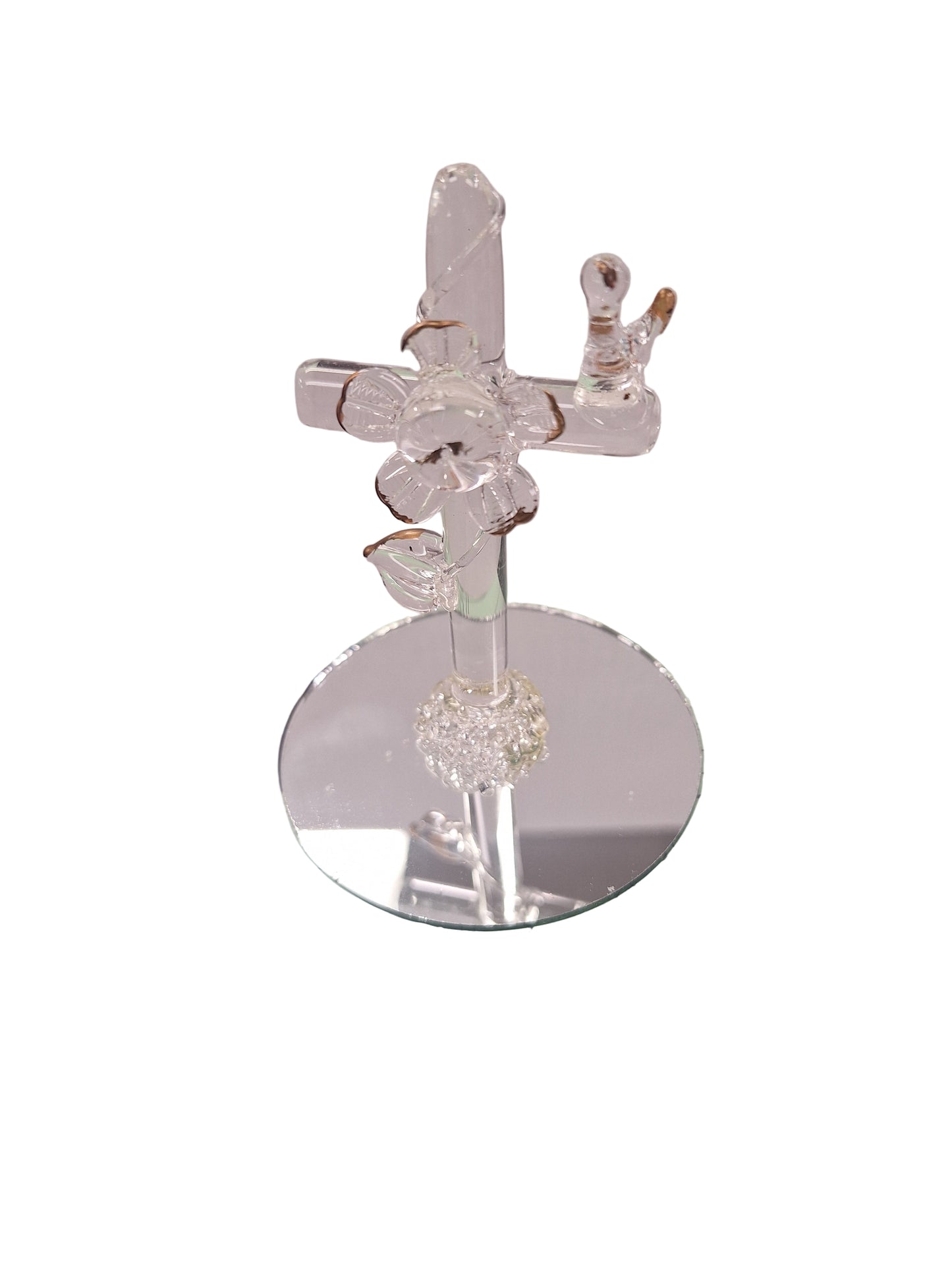 Blown Glass Cross