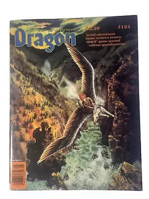 Dragon Magazine #124 - Dungeons and Dragons Roleplaying Magazine