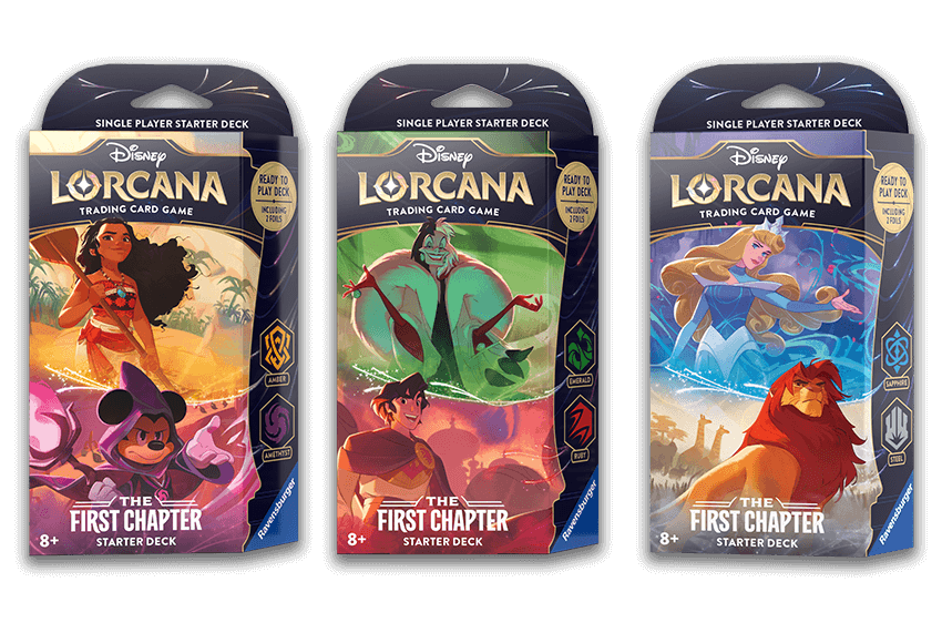 Lorcana Starter Decks - The First Chapter