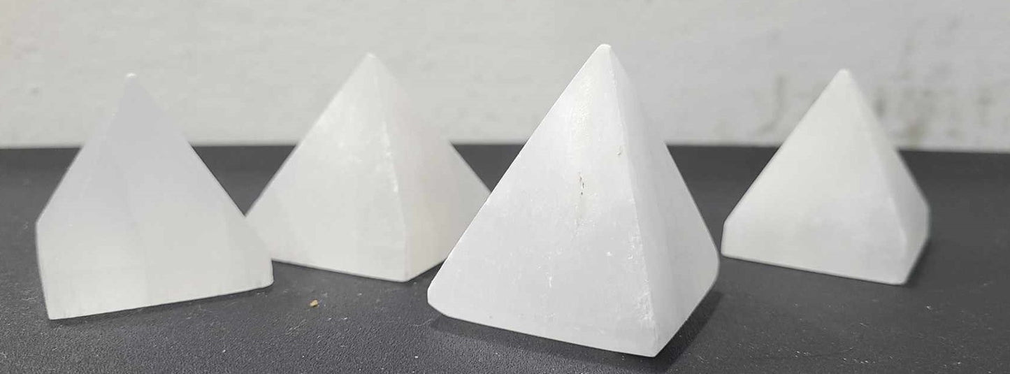 Pyramid, Selenite  "Goddess Stone"