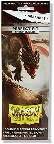 Dragon Shield Sealable Inner Card Sleeves - 100ct Card Sleeves (Various Colors)