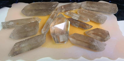 Specimen, Smokey Quartz points ' Stone of Grounding'