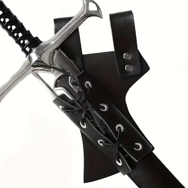 SCA / Cosplay Accessory - Sword Frog hangs on Left Side