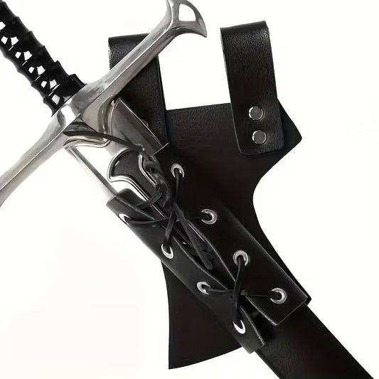 SCA / Cosplay Accessory - Sword Frog hangs on Left Side
