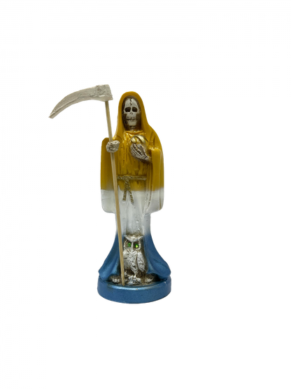 8" Santa Muerte Fixed Statue, Various