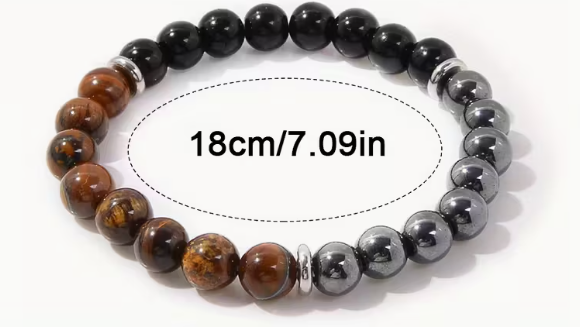 Gemstone Bracelets in 8mm round beads