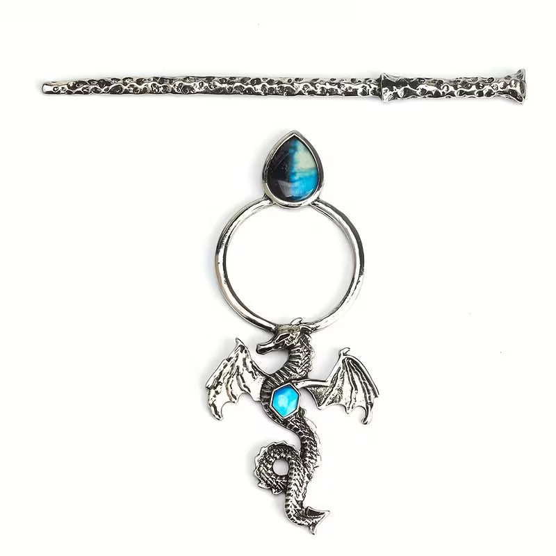 Celtic Dragon metal  Hairpin