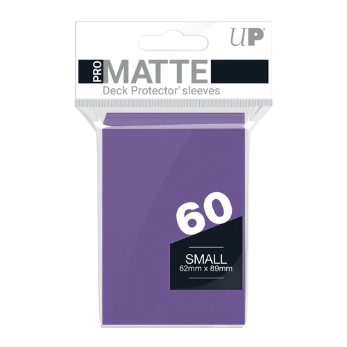 Ultra Pro Matte Sleeves - (60 count - 62x89mm) - Various Colors