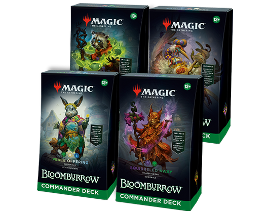 Magic the Gathering - Bloomburrow Commander Decks