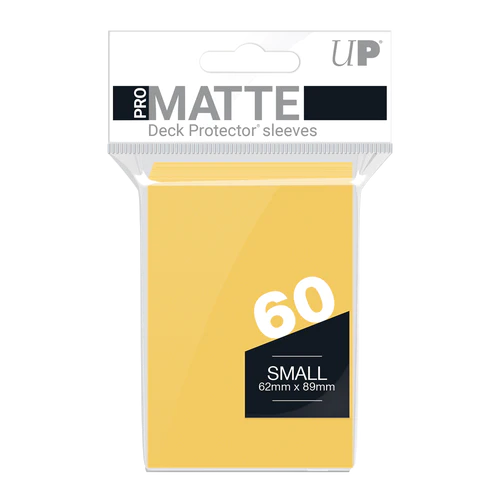 Ultra Pro Matte Sleeves - (60 count - 62x89mm) - Various Colors